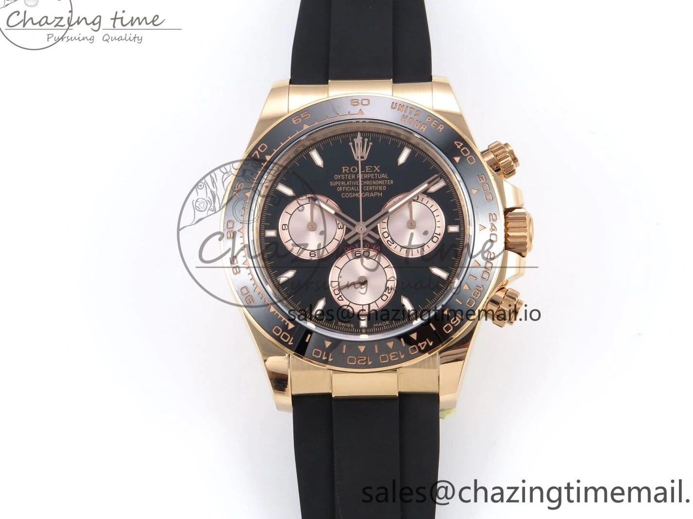 MiroTime 0325 Daytona 126515 LN APSF 1:1 Best Edition Black Dial on Oysterflex Strap SH4131（Gain Weight） DailyWear 1033